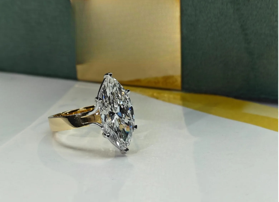 1.00CT Marquise Cut Diamond Engagement Ring
