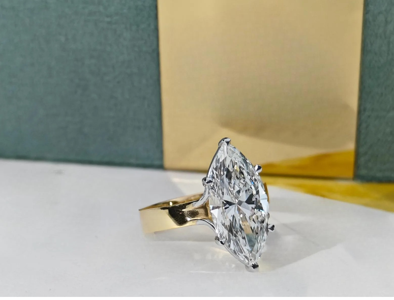 1.00CT Marquise Cut Diamond Engagement Ring