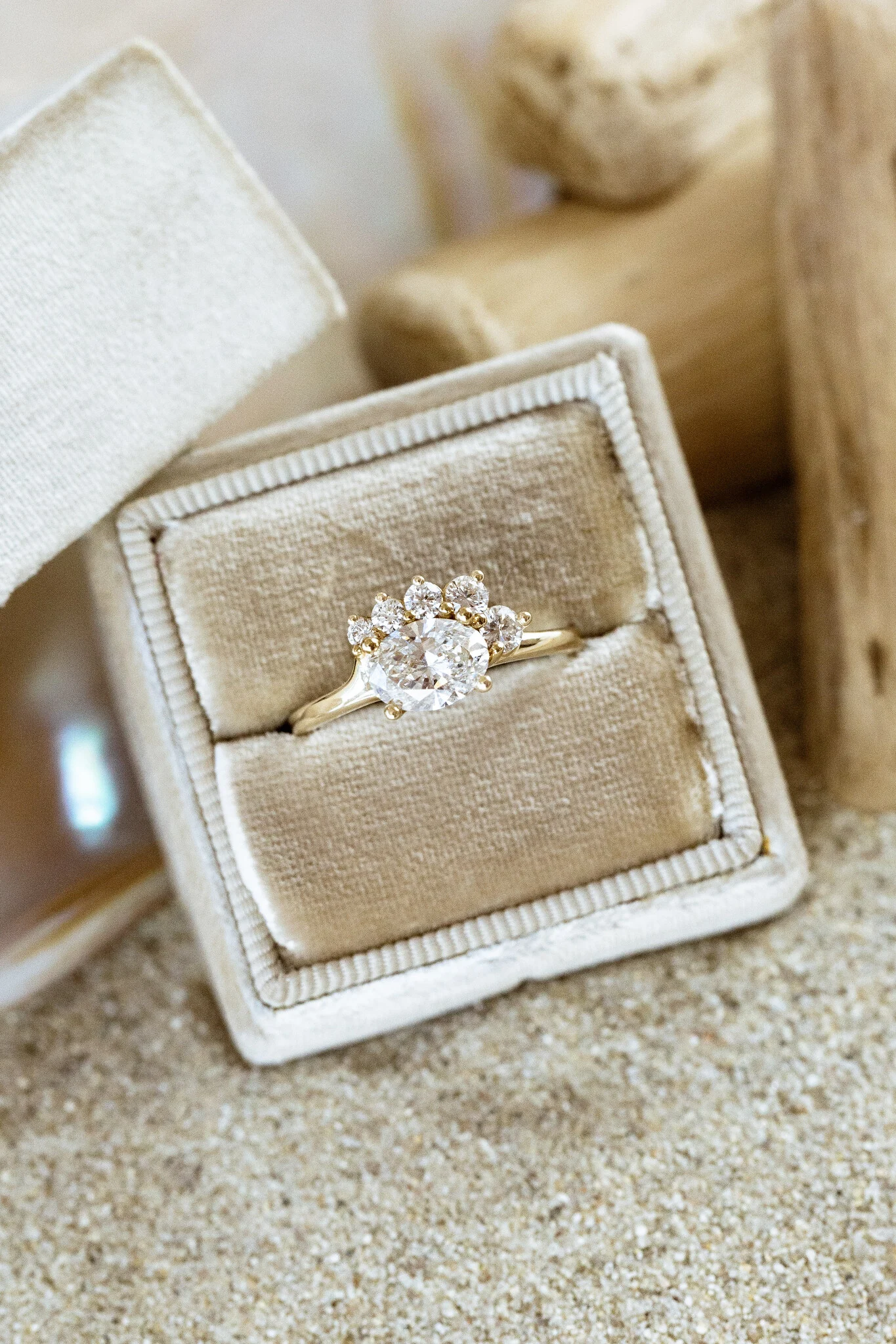 Crown Lab Grown Diamond Ring