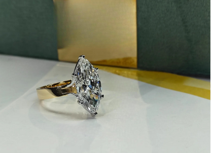 1.00CT Marquise Cut Diamond Engagement Ring