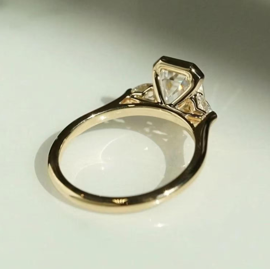 Emerald Cut Engagement Ring