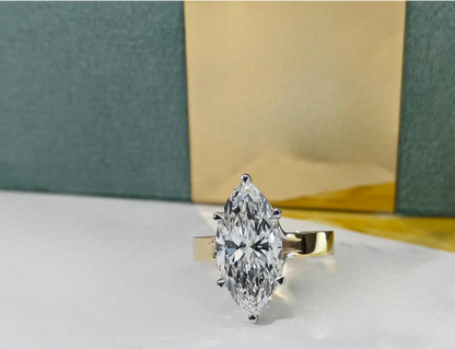 1.00CT Marquise Cut Diamond Engagement Ring