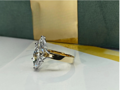 1.00CT Marquise Cut Diamond Engagement Ring