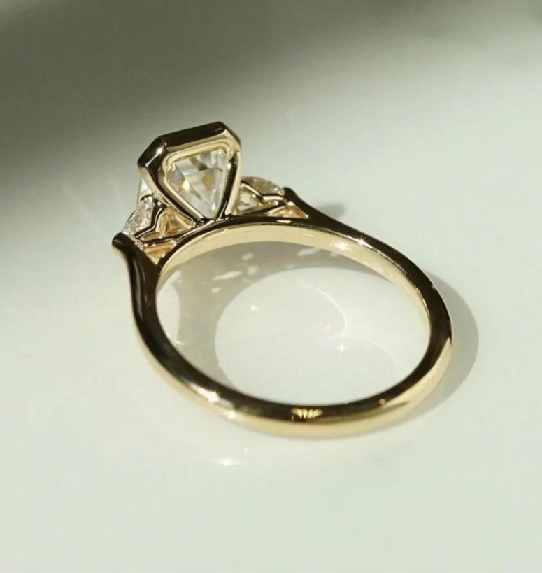 Emerald Cut Engagement Ring