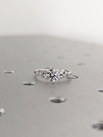 Dreamy Lab-Grown Round Diamond Ring