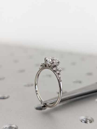 Dreamy Lab-Grown Round Diamond Ring