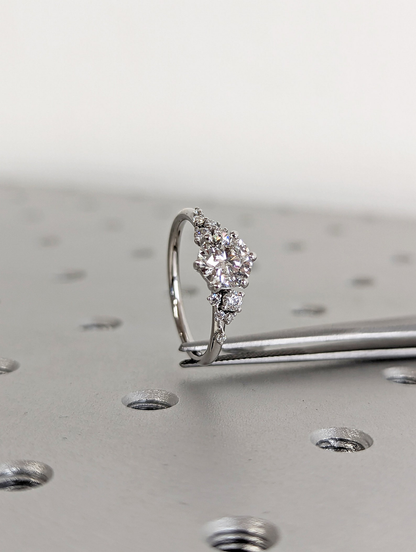Dreamy Lab-Grown Round Diamond Ring