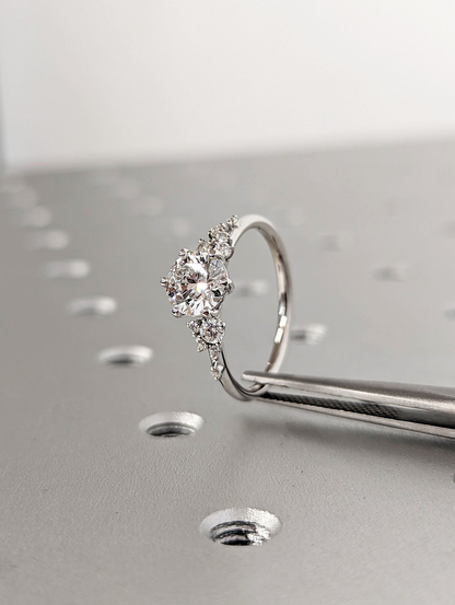 Dreamy Lab-Grown Round Diamond Ring
