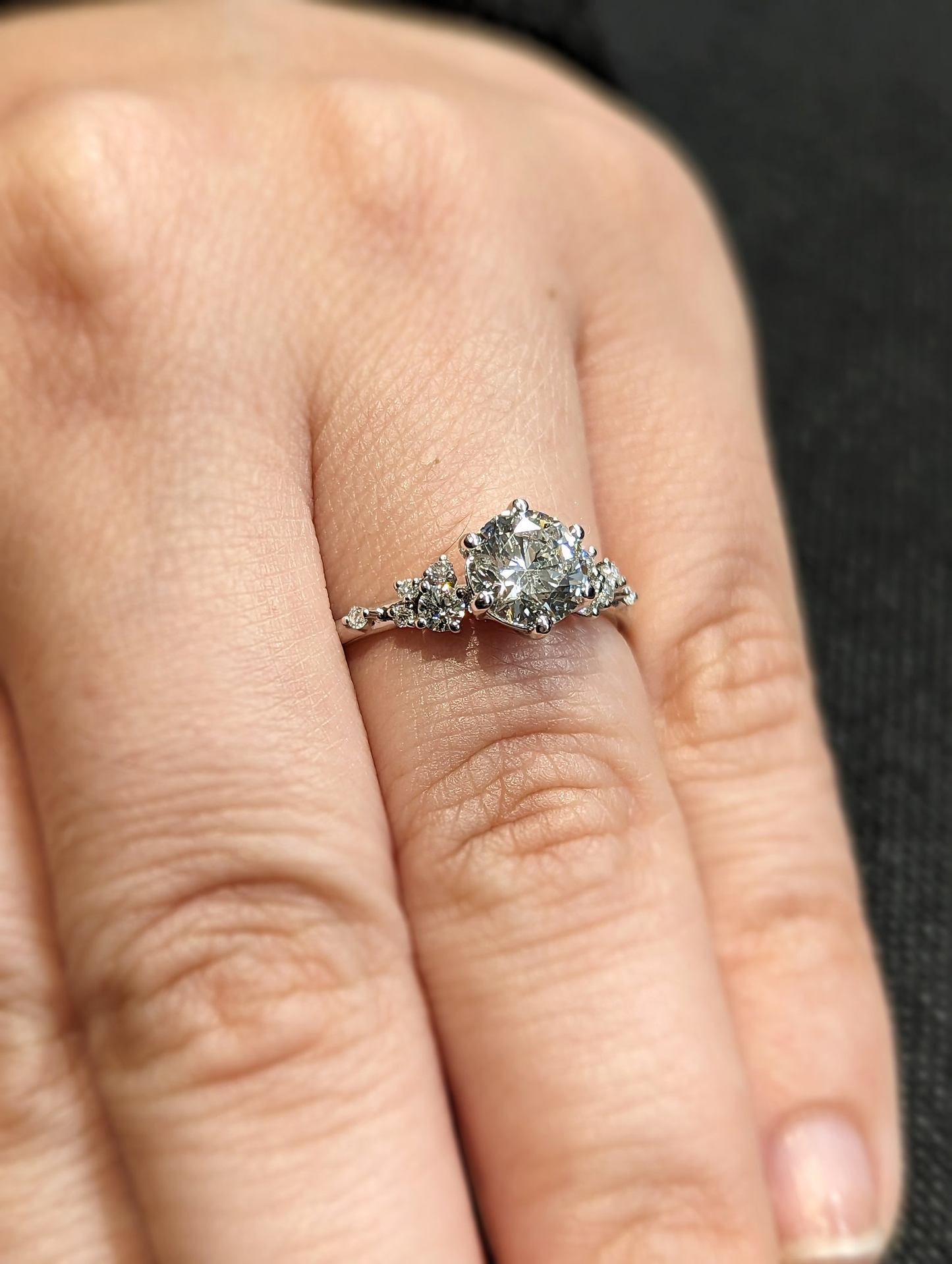 Dreamy Lab-Grown Round Diamond Ring
