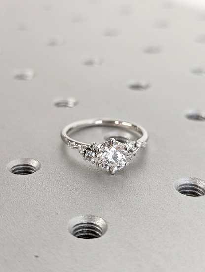 Dreamy Lab-Grown Round Diamond Ring