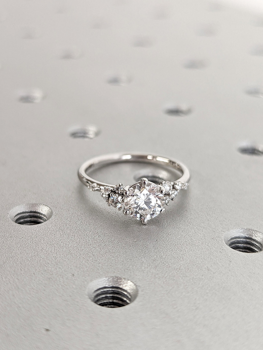 Dreamy Lab-Grown Round Diamond Ring