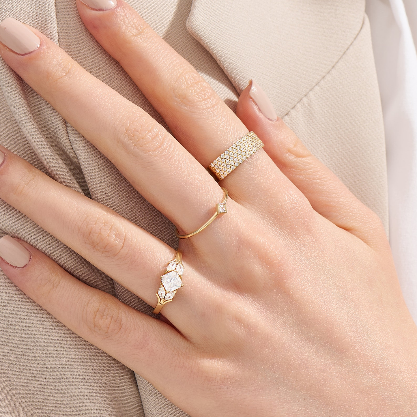 Princess Cut Engagement Ring