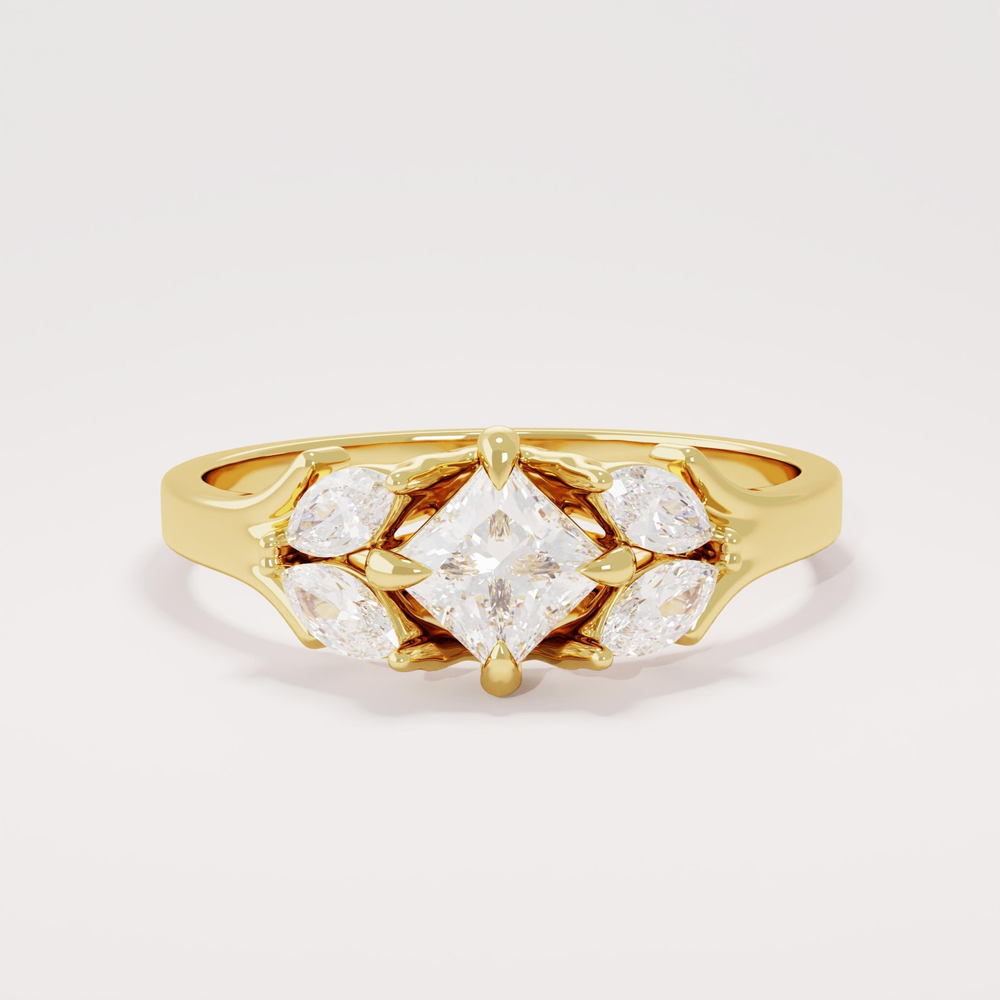 Princess Cut Engagement Ring