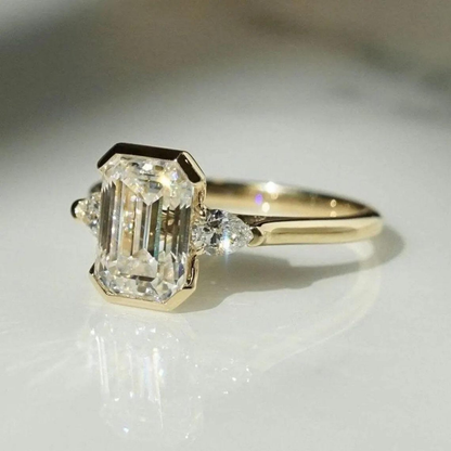 Emerald Cut Engagement Ring