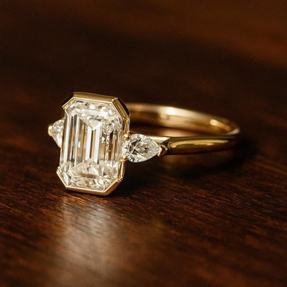Emerald Cut Engagement Ring