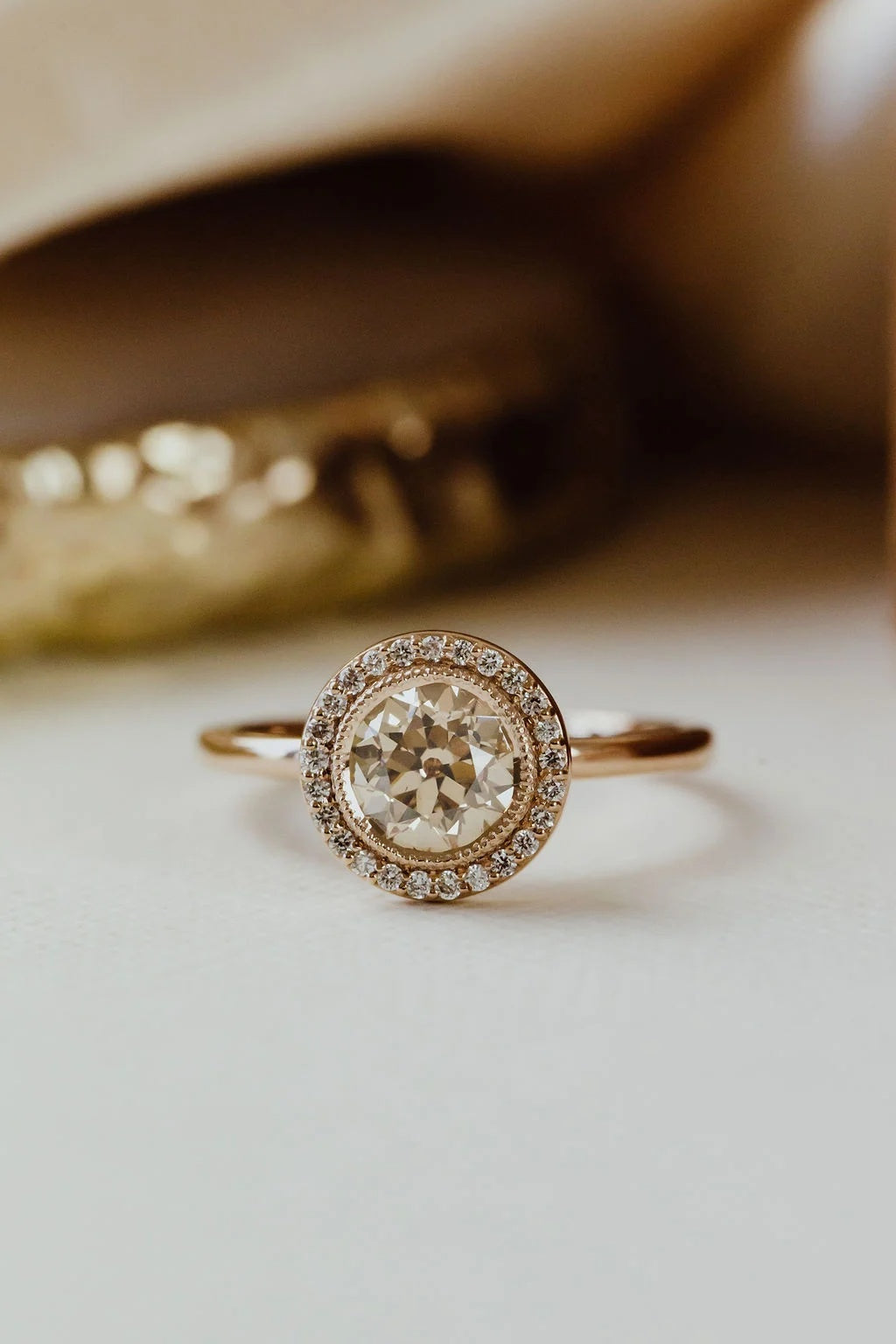 Sublime Lab Grown Round Diamond Ring
