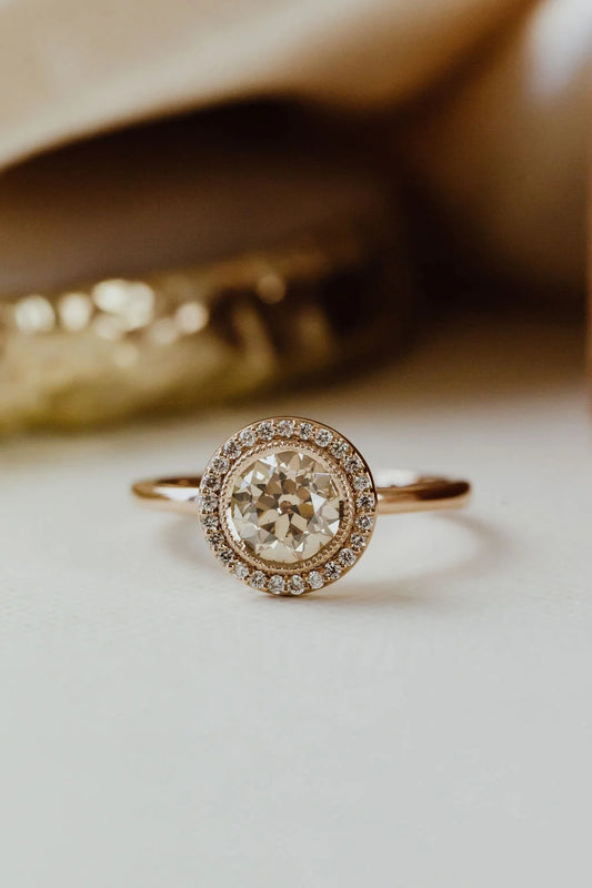 Sublime Lab Grown Round Diamond Ring