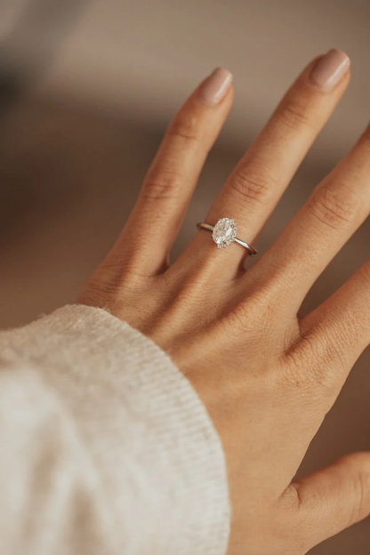 Lab Grown Diamond Promise Ring