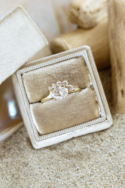 Crown Lab Grown Diamond Ring