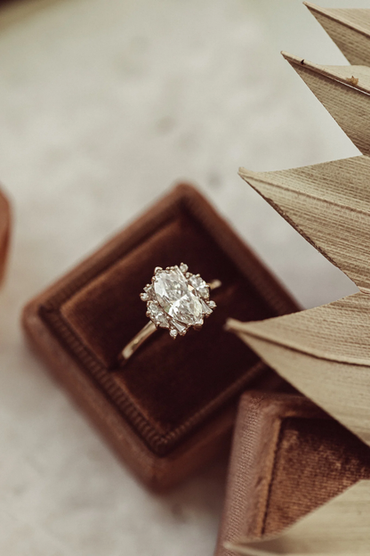 1.00 CT Marquise Engagement Ring