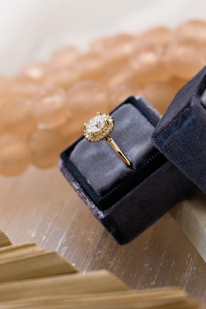Lab Grown Diamond Ring with a 1ct Round Diamond