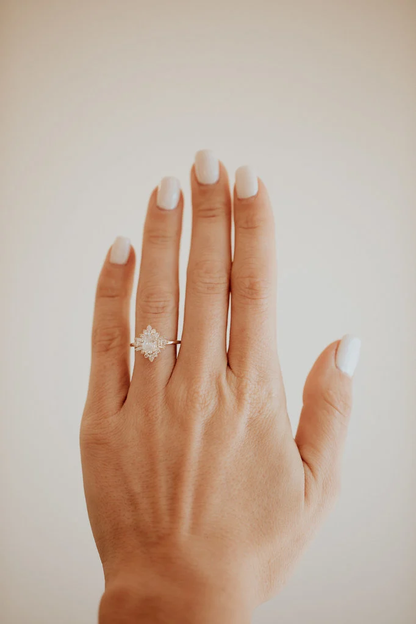 Mixed Cut Lab Grown Diamond Ring