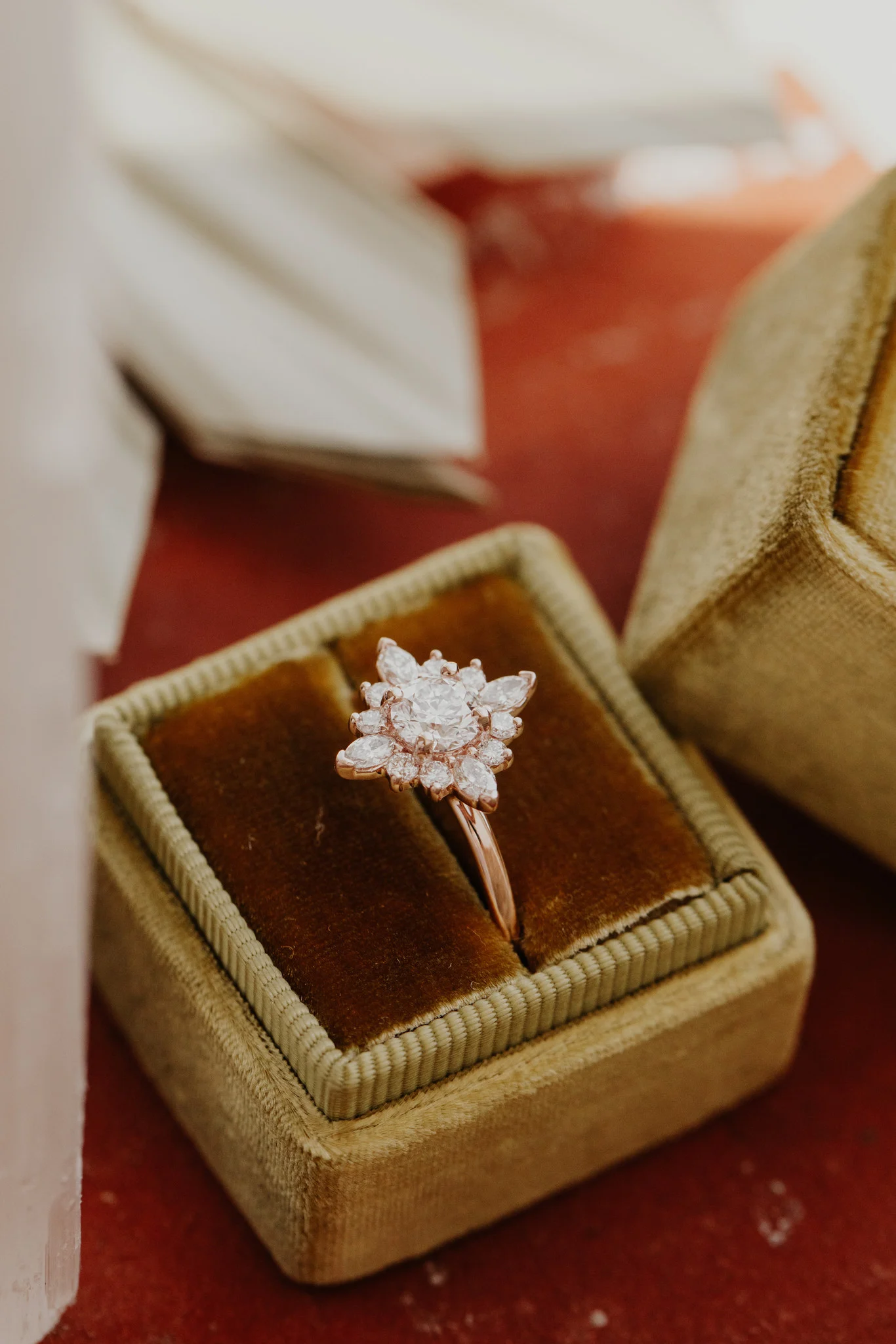 Dazzling Lab Grown Diamond Cluster Ring