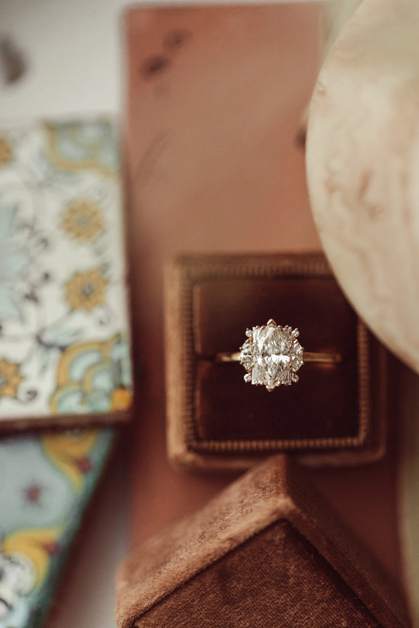 1.00 CT Marquise Engagement Ring