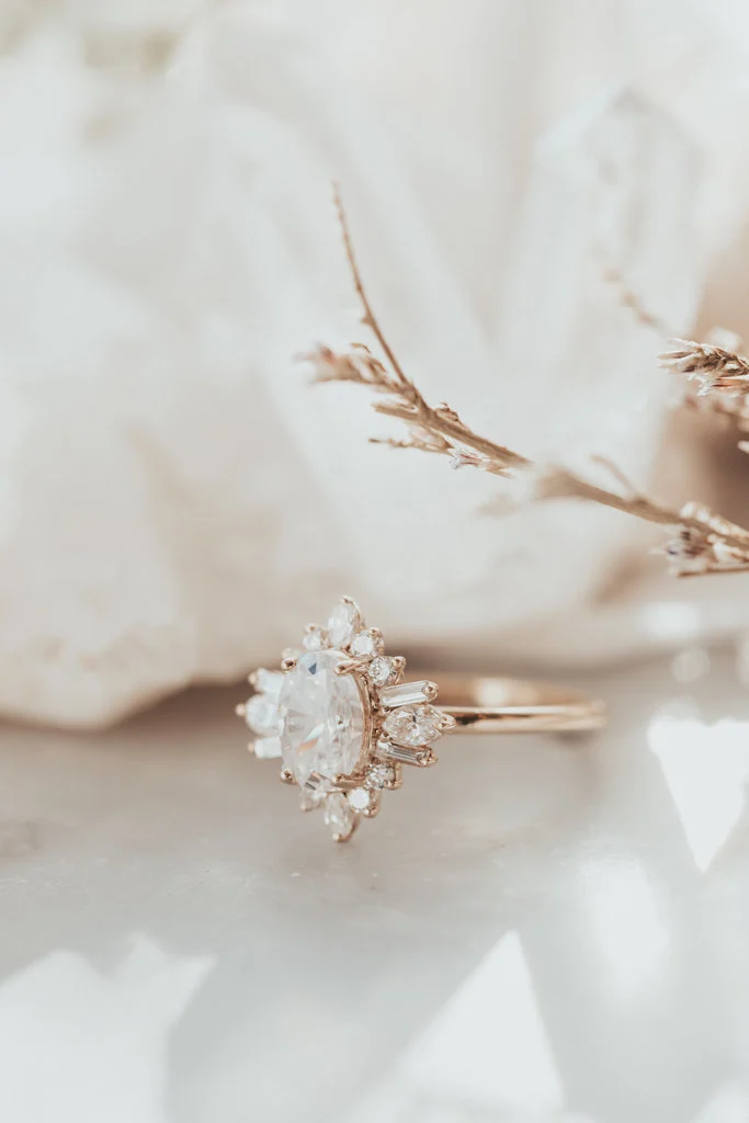 Mixed Cut Lab Grown Diamond Ring