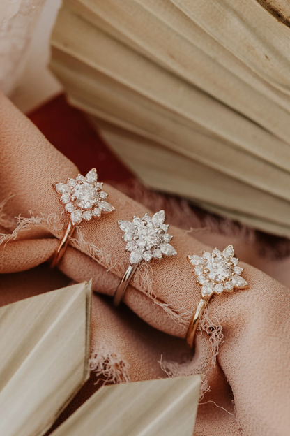 Dazzling Lab Grown Diamond Cluster Ring