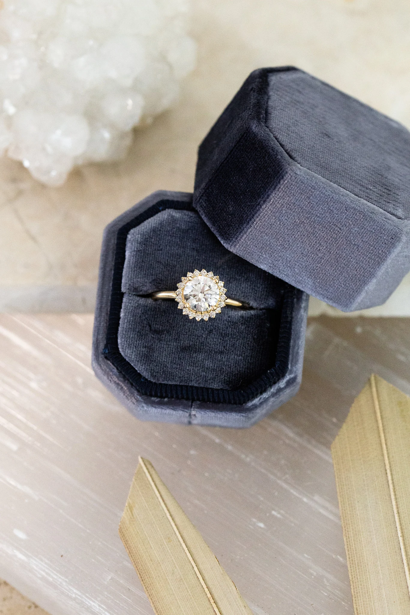 Lab Grown Diamond Ring with a 1ct Round Diamond