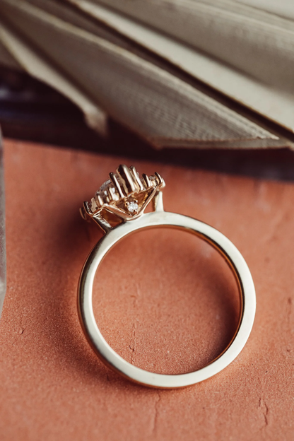 1.00 CT Marquise Engagement Ring