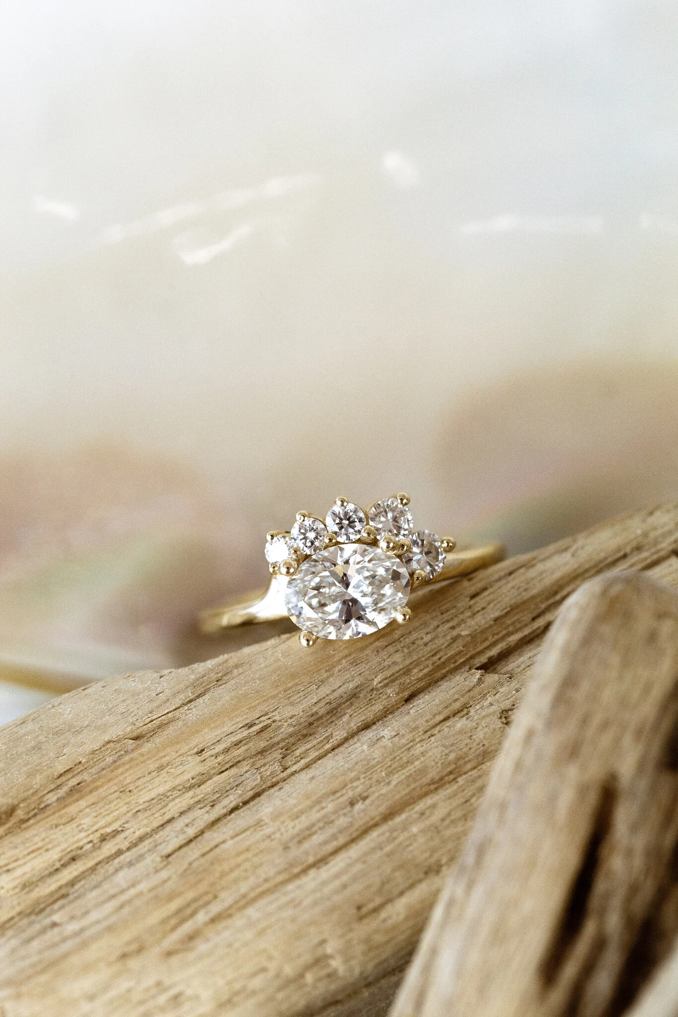 Crown Lab Grown Diamond Ring