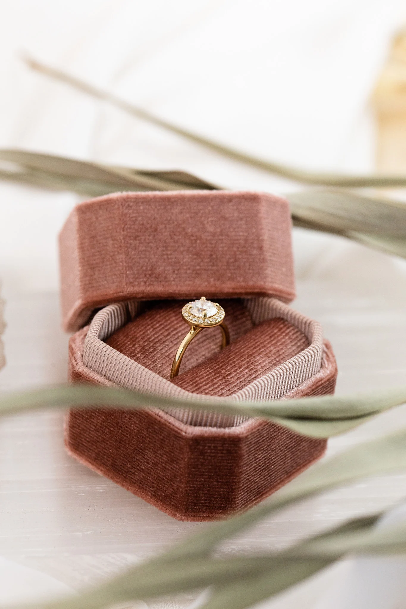 Customizable Lab Grown Round Diamond Ring