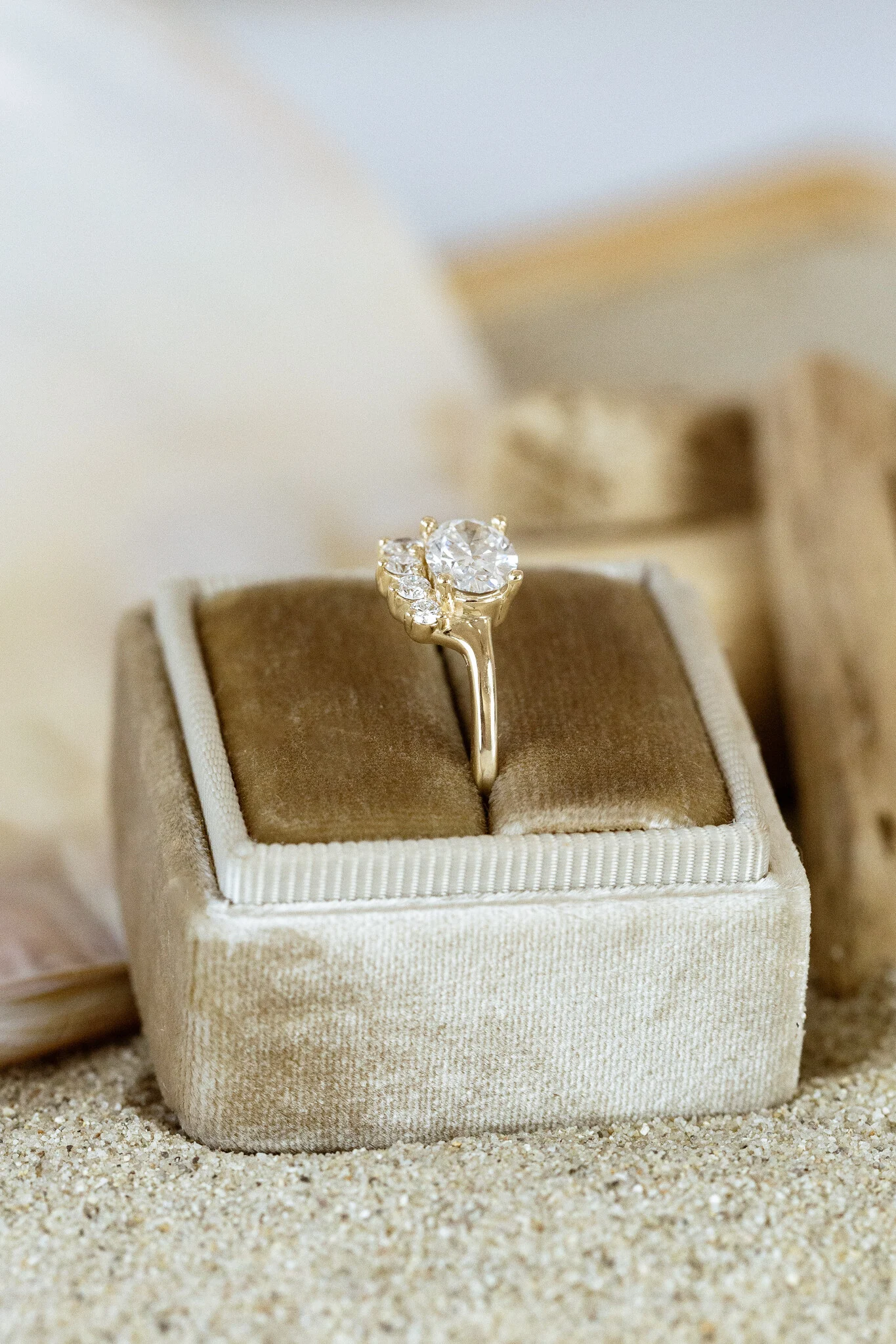 Crown Lab Grown Diamond Ring