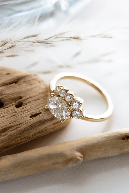 Crown Lab Grown Diamond Ring
