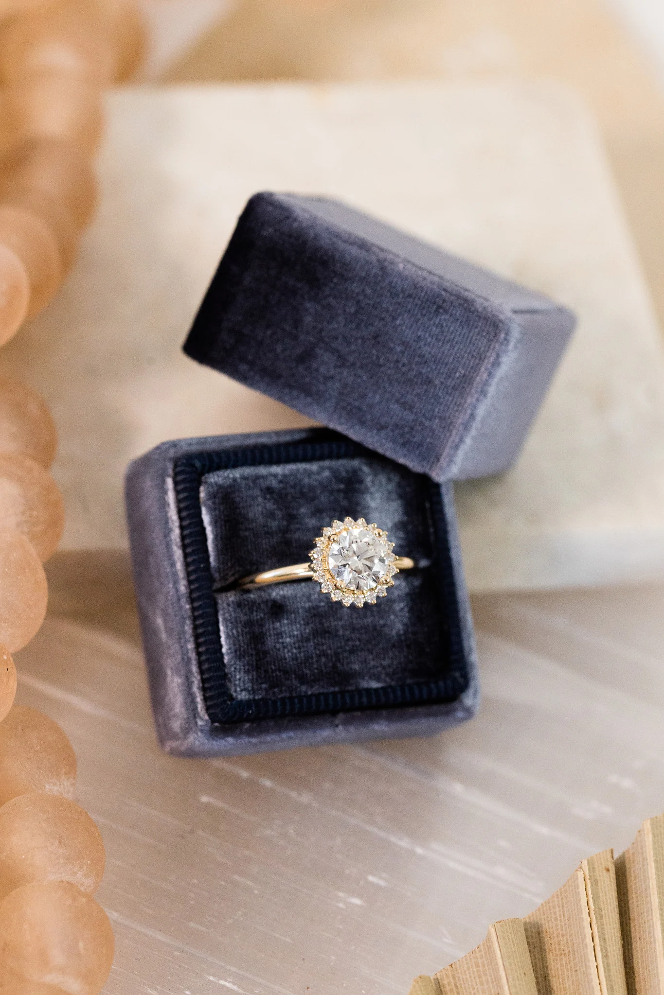 Lab Grown Diamond Ring with a 1ct Round Diamond