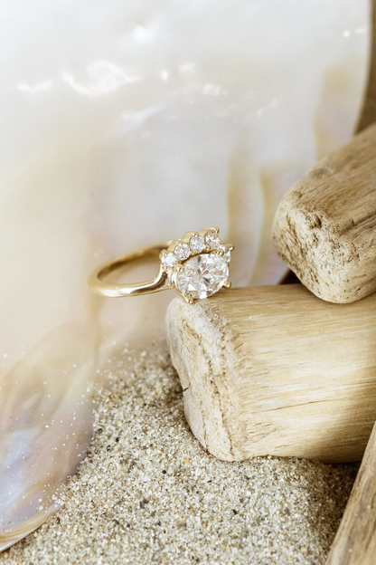 Crown Lab Grown Diamond Ring