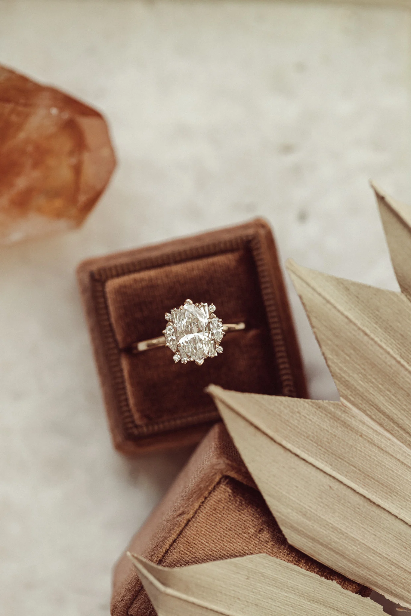 1.00 CT Marquise Engagement Ring
