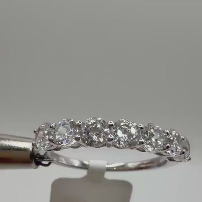 Classic Seven-Stone Lab-Grown Diamond Band